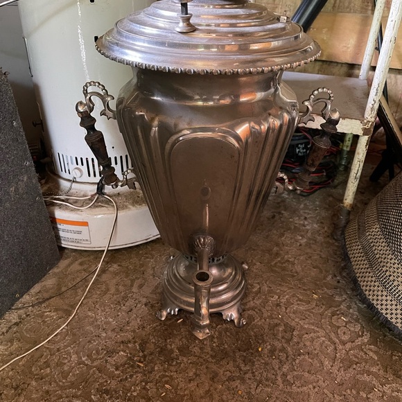Vintage Silver Samovar